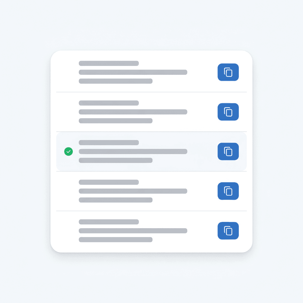 Pick and paste